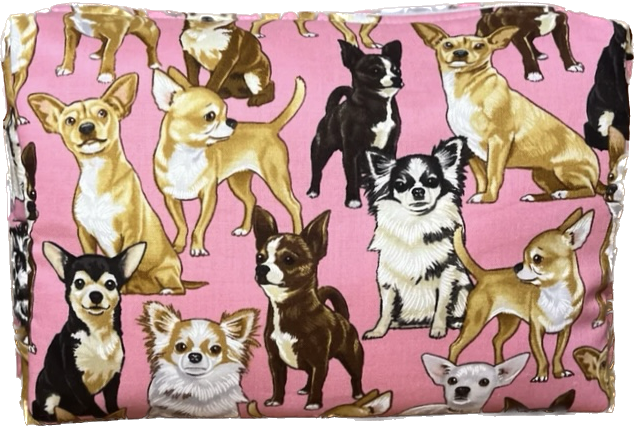 Chihuahua Cosmetic All Purpose Bag